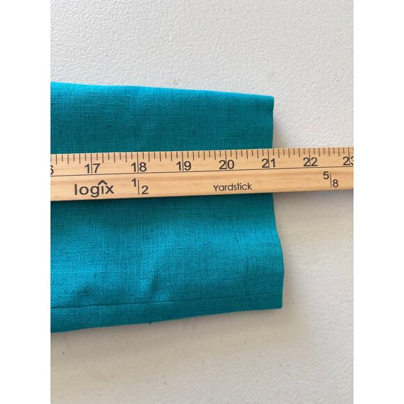 Pendleton Blazer Jacket Women's 8 Teal Blue Made in USA Country Sophisticates - Picture 7 of 11